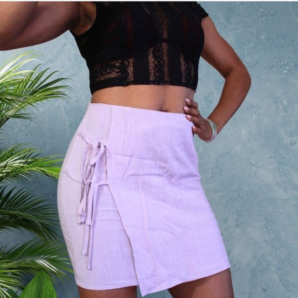 Nasty Gal Mini Skirt - Size 6 - Picture 1 of 3